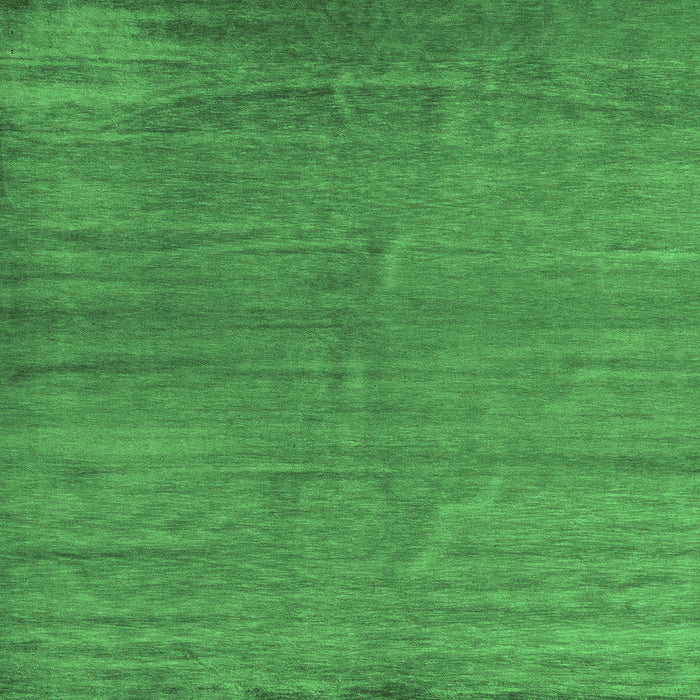 Square Machine Washable Oriental Emerald Green Modern Area Rugs, wshabs5284emgrn