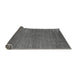 Sideview of Oriental Gray Modern Rug, abs5284gry