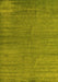 Oriental Yellow Modern Rug, abs5284yw