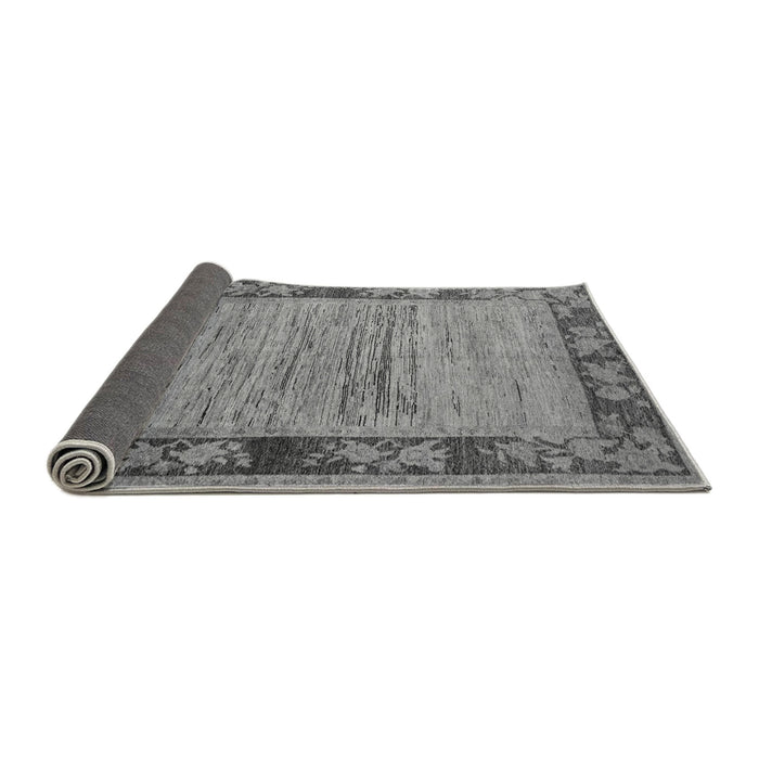 Sideview of Oriental Gray Modern Rug, abs5285gry