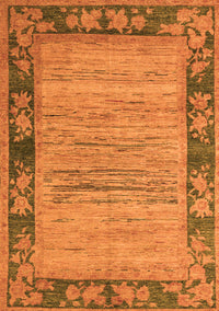 Oriental Orange Modern Rug, abs5285org