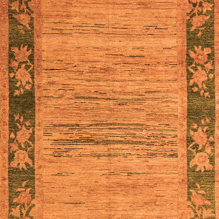 Oriental Orange Modern Rug, abs5285org