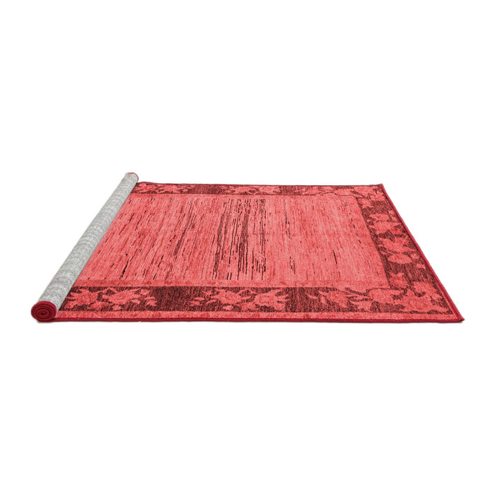 Modern Red Washable Rugs
