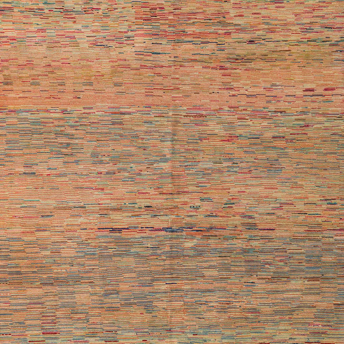 Machine Washable Abstract Red Rug, wshabs5286