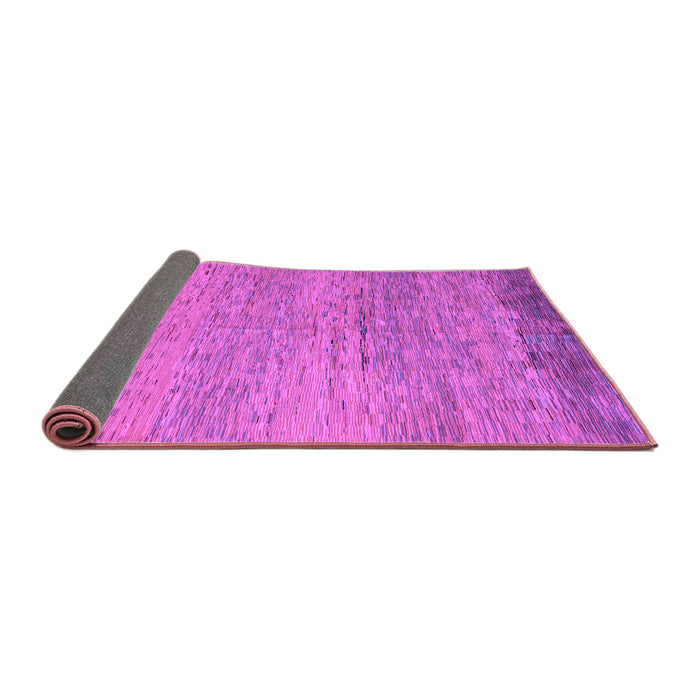 Sideview of Oriental Purple Modern Rug, abs5286pur
