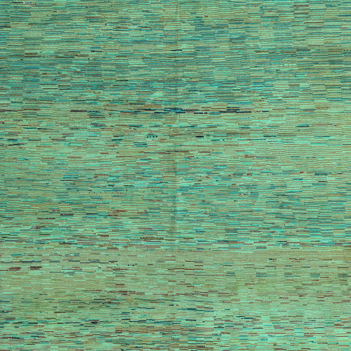 Machine Washable Oriental Turquoise Modern Area Rugs, wshabs5286turq