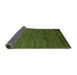 Sideview of Oriental Green Modern Rug, abs5287grn
