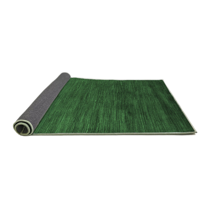Sideview of Oriental Emerald Green Modern Rug, abs5287emgrn
