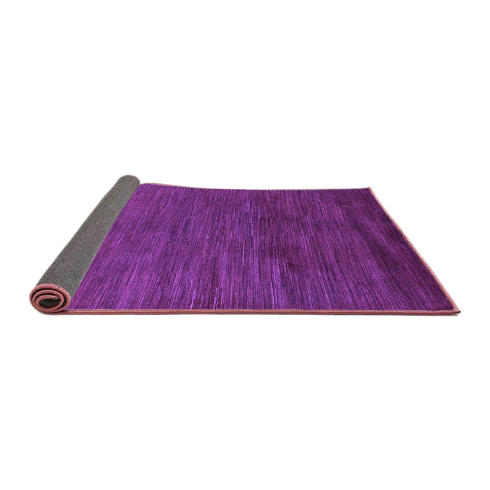 Sideview of Oriental Purple Modern Rug, abs5287pur