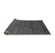 Sideview of Oriental Gray Modern Rug, abs5287gry