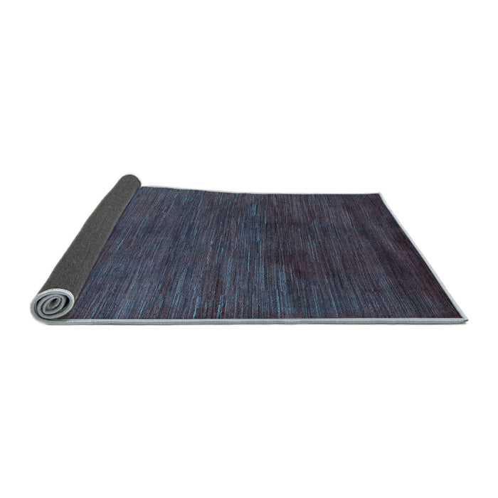 Sideview of Oriental Light Blue Modern Rug, abs5287lblu