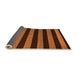 Sideview of Oriental Orange Modern Rug, abs5288org