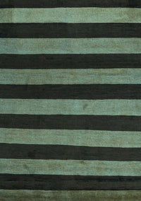 Oriental Light Blue Modern Rug, abs5288lblu