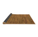 Sideview of Abstract Brown Modern Rug, abs5289brn