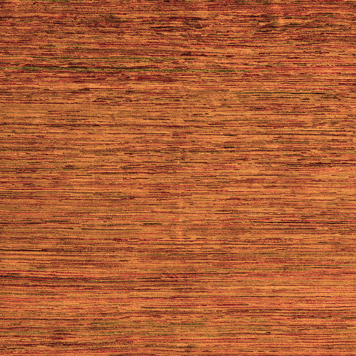 Square Abstract Orange Modern Rug, abs5289org