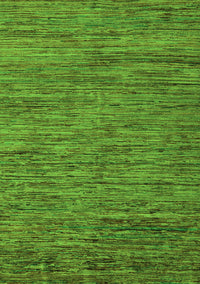 Abstract Green Modern Rug, abs5289grn