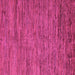 Square Abstract Pink Modern Rug, abs5289pnk