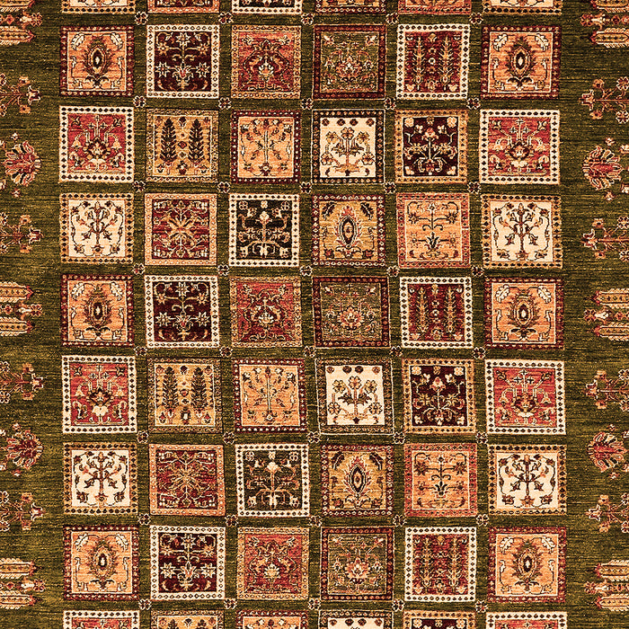 Abstract Orange Modern Rug, abs528org