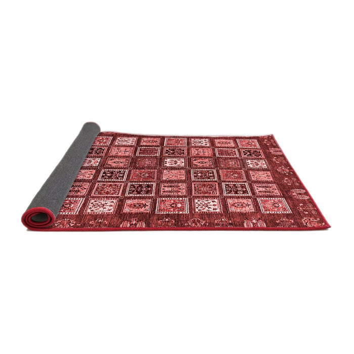 Abstract Red Modern Area Rugs