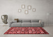 Modern Red Washable Rugs