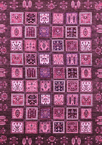 Abstract Pink Modern Rug, abs528pnk