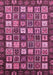 Abstract Pink Modern Rug, abs528pnk