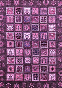 Abstract Purple Modern Rug, abs528pur