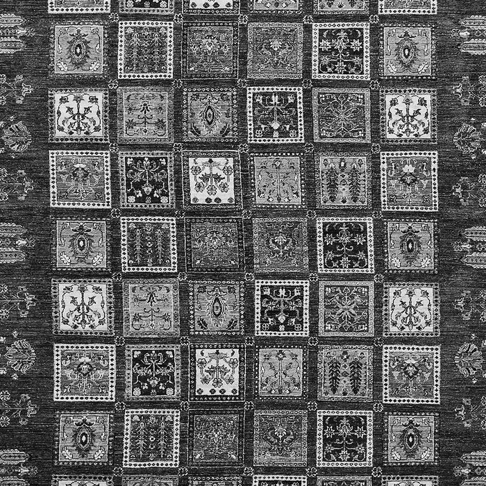 Machine Washable Abstract Gray Modern Rug, wshabs528gry