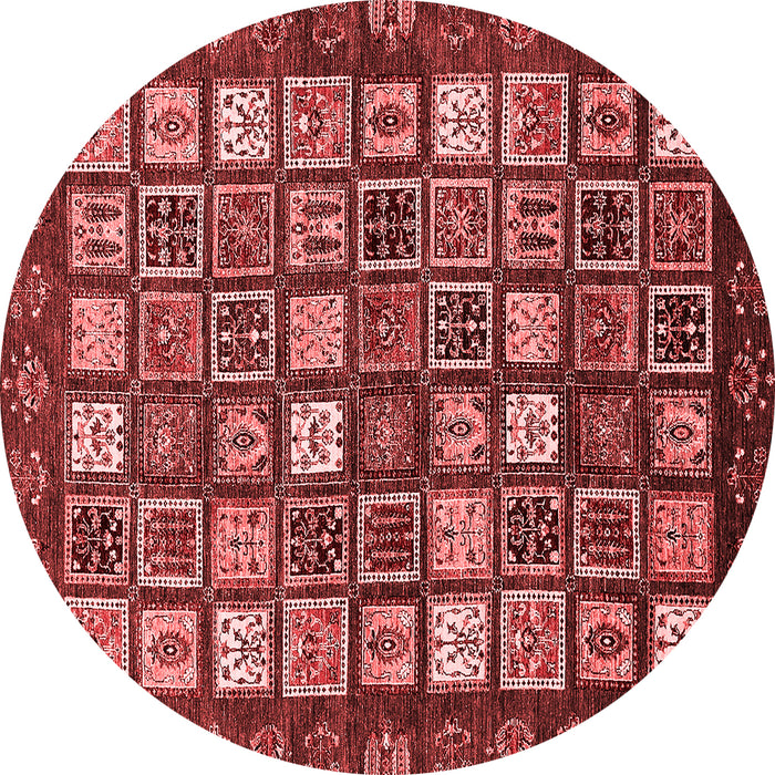 Abstract Red Modern Rug, abs528red