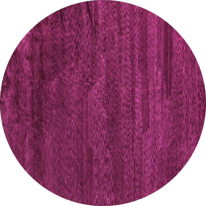 Round Machine Washable Abstract Purple Modern Area Rugs, wshabs5290pur