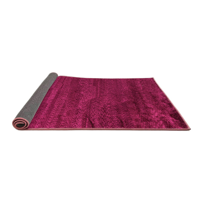 Sideview of Abstract Pink Modern Rug, abs5290pnk
