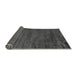 Sideview of Abstract Gray Modern Rug, abs5290gry