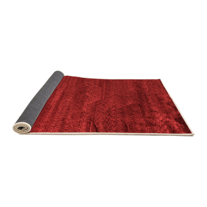 Sideview of Abstract Orange Modern Rug, abs5290org