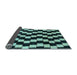 Sideview of Abstract Light Blue Modern Rug, abs5291lblu