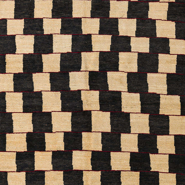 Machine Washable Abstract Brown Sand Brown Rug, wshabs5291