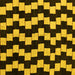 Square Abstract Yellow Modern Rug, abs5291yw