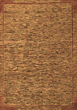 Abstract Brown Modern Rug, abs5293brn