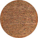 Round Abstract Red Modern Rug, abs5293