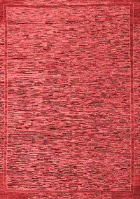 Abstract Red Modern Rug, abs5293red