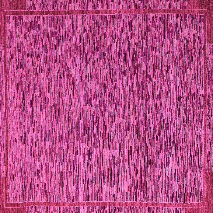 Square Abstract Pink Modern Rug, abs5293pnk