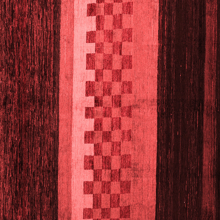 Machine Washable Abstract Red Modern Rug, wshabs5294red
