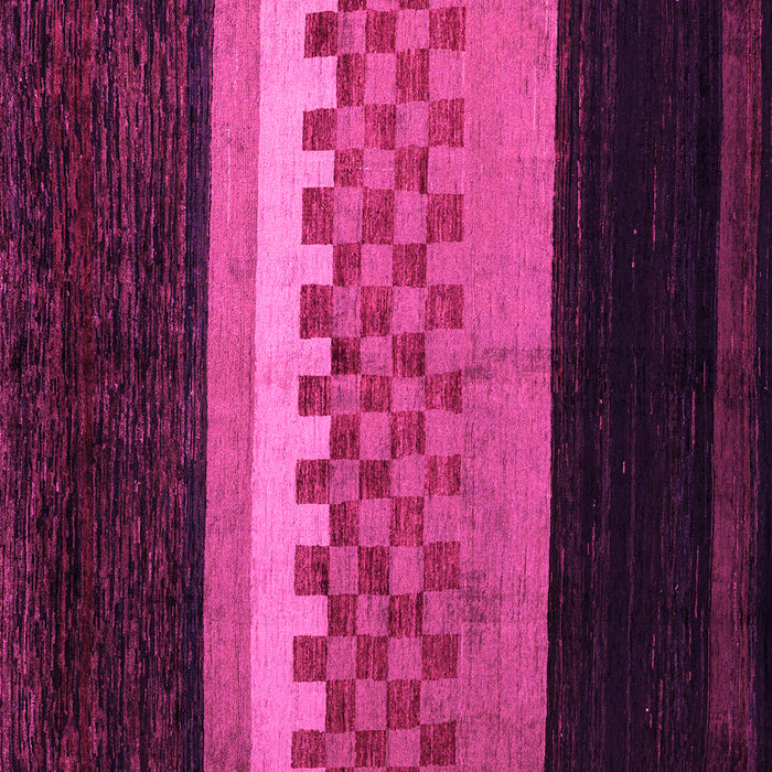 Square Machine Washable Abstract Pink Modern Rug, wshabs5294pnk