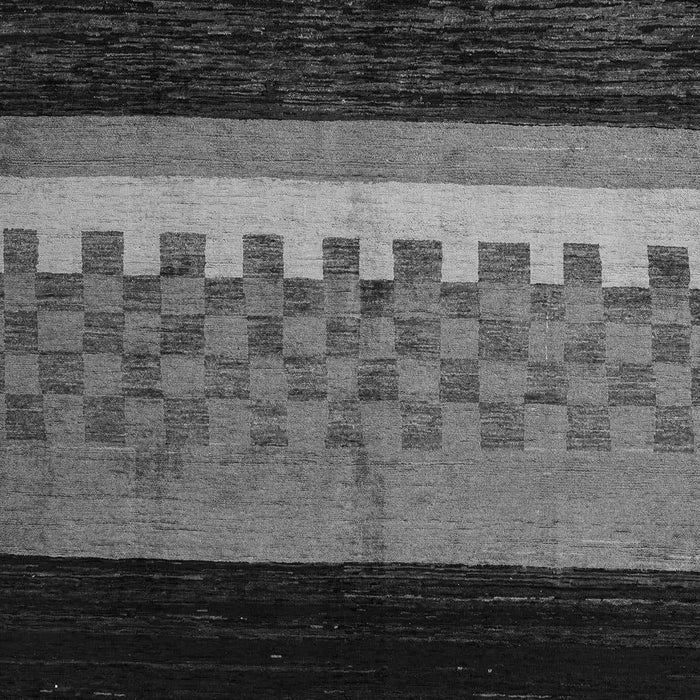 Machine Washable Abstract Gray Modern Rug, wshabs5294gry