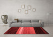 Modern Red Washable Rugs