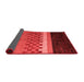 Abstract Red Modern Area Rugs