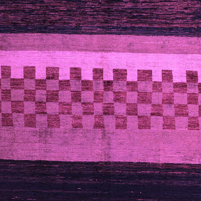Machine Washable Abstract Purple Modern Area Rugs, wshabs5294pur