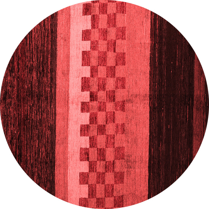 Abstract Red Modern Rug, abs5294red