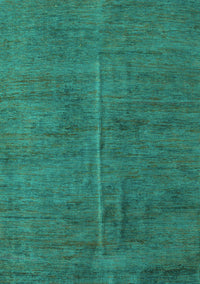 Abstract Turquoise Modern Rug, abs5295turq