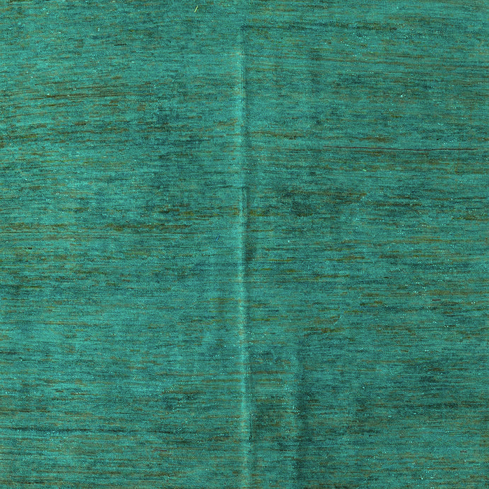Machine Washable Abstract Turquoise Modern Area Rugs, wshabs5295turq