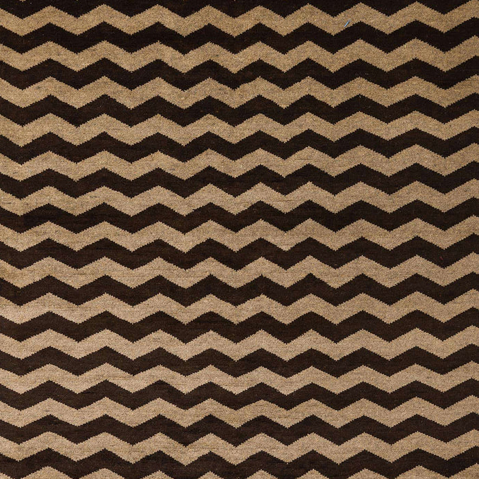 Machine Washable Abstract Bronze Brown Rug, wshabs5296